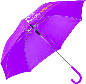 purple umbrella madrid